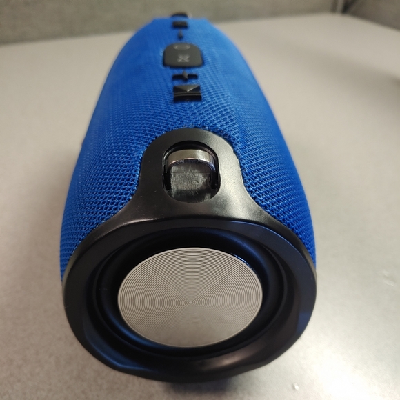 Bluetooth Speaker Portable - Blue with Shoulder Strap - Picture 7 of 10